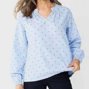 NWOT Croft and Barrow popover top size 2x